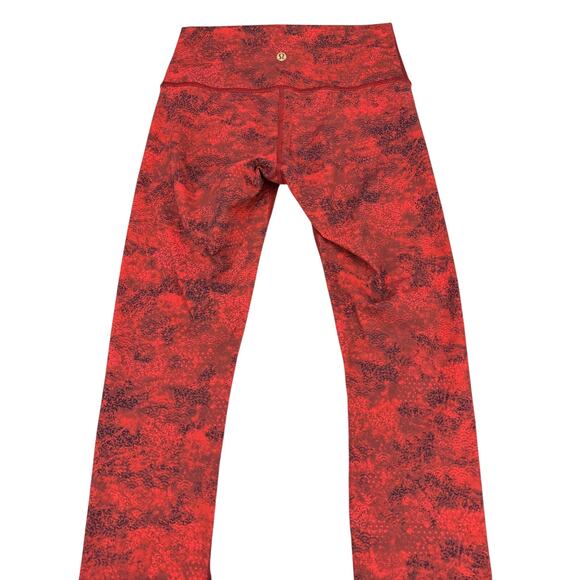 LULULEMON Wunder Under High-Rise Tight 25" Lunar New Year Size 6 Intricate Oasis - Picture 7 of 9